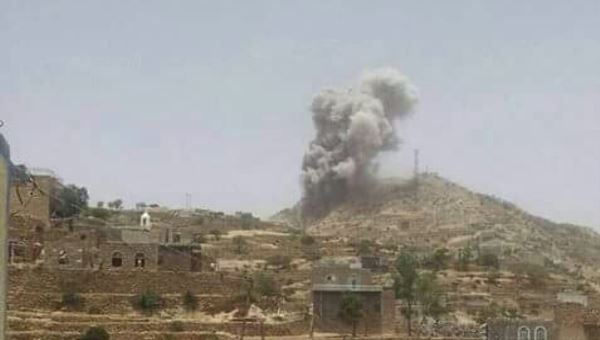 #لحج : قصف جوي لمقاتلات التحالف يستهدف المليشيات في القبيطة