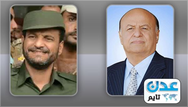 الرئيس هادي يطمئن على مدير امن عدن ويؤكد : العمليات العسكرية ستتواصل حتى القضاء على القاعدة