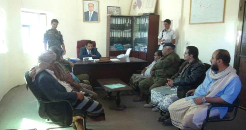 محافظ #شبـوة يشدد على الانضباط الوظيفي في مكتب الزراعة والري 
