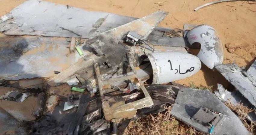 الجيش يسقط طائرة حوثية بدون طيار في #صعـدة