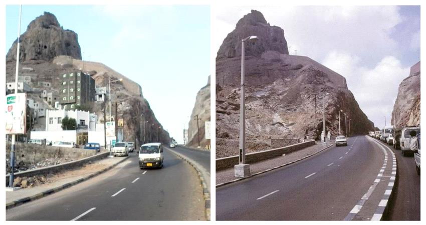 مقارنة مجنونة من عدن وبابها التاريخي والفارق 34 عام "صور"