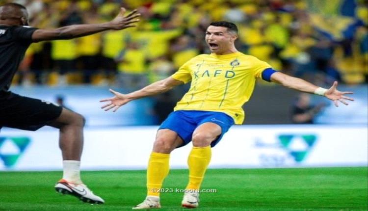 قذيقة رونالدو تقود النصر لصعق ضمك في دوري روشن السعودي 