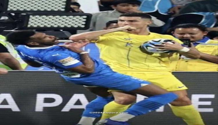 النصر ينكر التهمة الموجهة لكريستيانو في الديربي