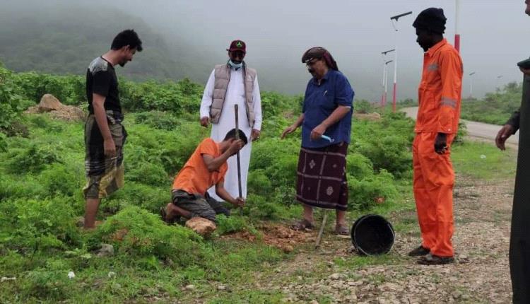 الإهتمام ورعاية محمية حوف بالمهرة