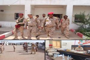 وفد رفيع من وزارة الدفاع يطلع على جاهزية قوات الشرطة العسكرية بمحافظة لحج
