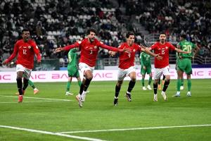 بصعوبة بالغة المنتخب السعودي يتجاوز منتخبنا بثلاثة اهداف لهدفين