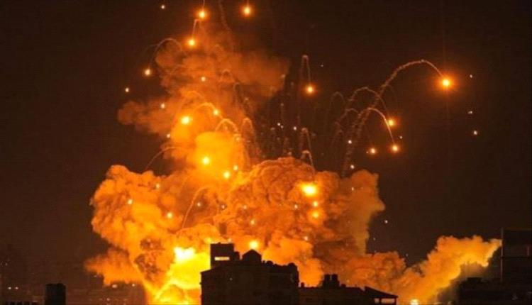 تواصل القصف الإسرائيلي الإجرامي على قطاع غزة 