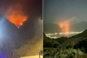 السعودية: محاولات لإخماد حريق جبال الباحة الناجم عن ارتفاع درجات الحرارة