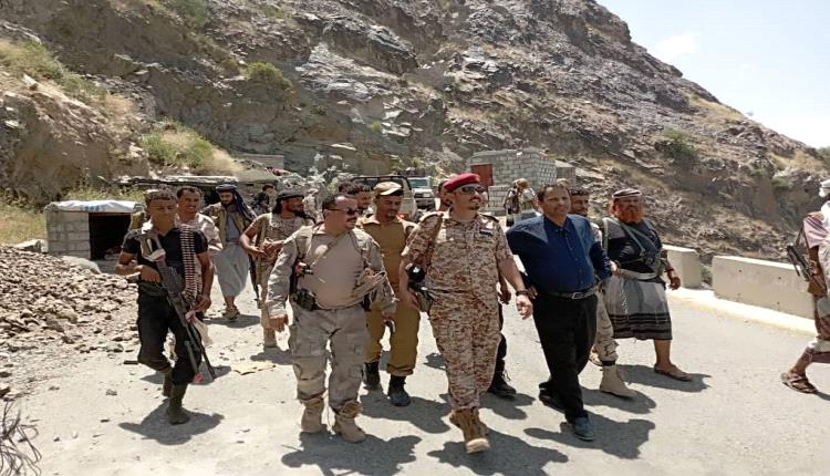 وزارة الدفاع توفد لجنة عسكرية للاطلاع على الاوضاع في جبهة ثره