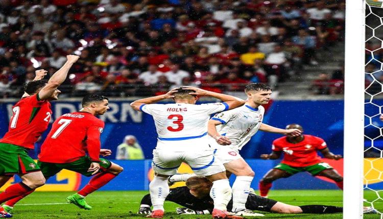 البرتغال تكسر صمود تشيك بهدف قاتل في يورو 2024