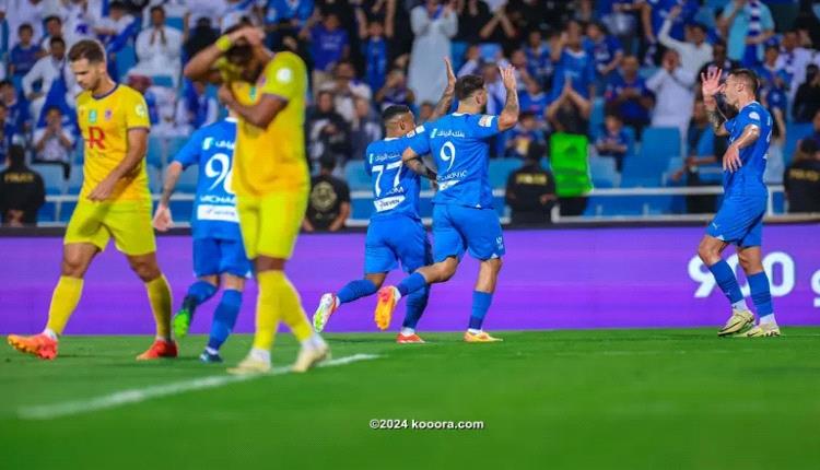 للمرة 19.. الهلال بطلا للدوري السعودي باكتساح الحزم