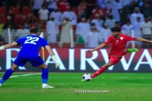 منتخب عمان يتخطى فلسطين بصعوبة