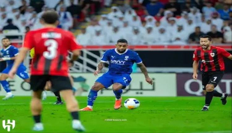 الهلال يكتفي بثلاثية في شباك الريان