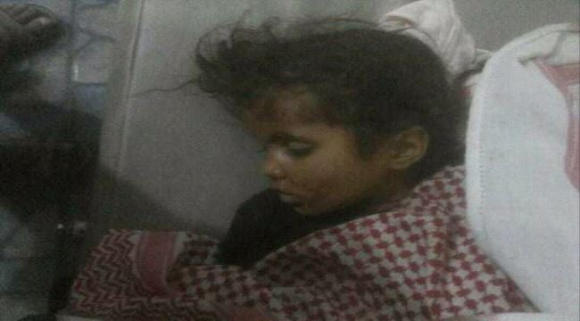 صورة.. مقتل طفلة وجرح شقيقتها اثر انفجار مقذوف شمالي الضالع